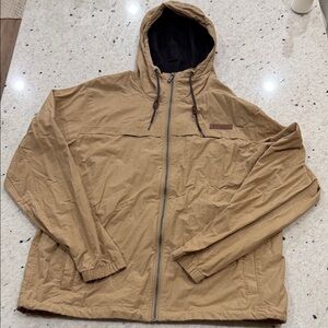 Columbia Men's Tan Windbreaker Jacket